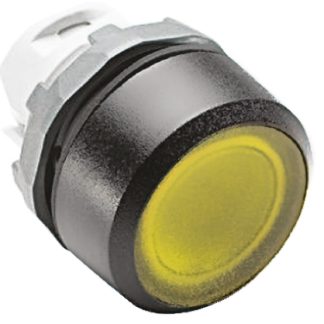 Attuatore pulsante tipo Instabile 1SFA611100R1103 MP1-11Y ABB serie ABB Modular, Giallo