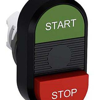 Attuatore pulsante tipo Instabile 1SFA611144R1106 MPD15-11B ABB serie ABB Modular, Verde,Rosso