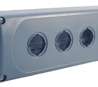 Scatola per pulsante ABB, 4 fori, Ø 22mm, IP66