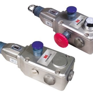 Interruttore a fune Omron ER, cavo da 100m, 2NA, 2NC, montaggio Diritto