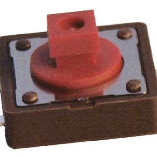 Interruttore tattile APEM, SPST, 6 x 6mm, L. attuatore 4.3mm, Montaggio superficiale