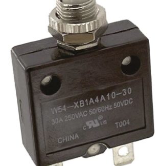 Interruttore termico TE Connectivity W58, 1 polo poli, 30A, 250V ca