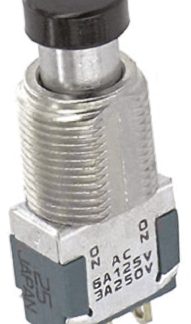 Interruttore a pulsante TE Connectivity, A ritenuta, SPDT, , 6 A a 120 V c.a. Montaggio a pannello