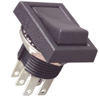 Interruttore a bilanciere TE Connectivity, DPDT, On-On, , Nero
