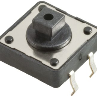 Interruttore tattile Wurth Elektronik, SPST, 12 x 12.5mm, L. attuatore 3.8mm, Montaggio con foro passante