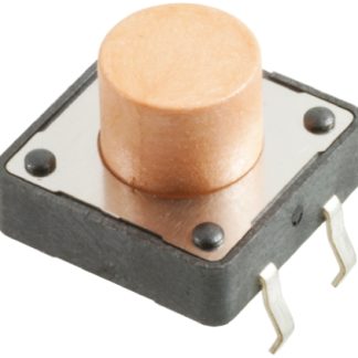 Interruttore tattile Wurth Elektronik, SPST, 12 x 12.5mm, L. attuatore 5mm, Montaggio con foro passante