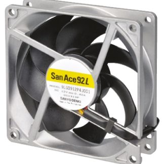 Ventola assiale in c.c. Sanyo Denki San Ace 9LG, 101m³/h, 24 V c.c., 92 x 92 x 25mm