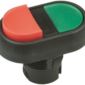 Attuatore pulsante tipo Instabile 800FP-U2E4F3 Allen Bradley serie 800F, Verde,Rosso