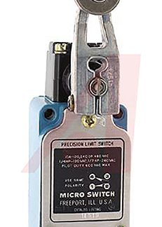 Interruttore di fine corsa Honeywell, Leva a rullo, NO/NC, 120V, 10A, IP67