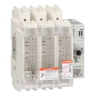 Sezionatore portafusibili Schneider Electric GS2JU3N 3 NA, corrente max 100A, 3, guida DIN TeSys GS2JU