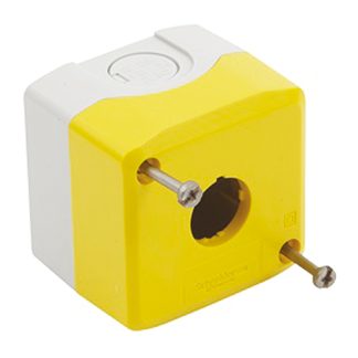 Contenitore stazione di controllo Schneider Electric, 1 foro, Ø 22mm, 68 x 53 x 68mm, IP66