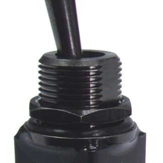 Interruttore a levetta IP67 On-Off-(On) DPDT con terminali A saldare