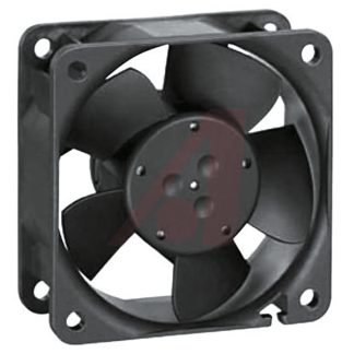 Ventola assiale in c.c. ebm-papst 600 N, 43m³/h, 12 V c.c., 60 x 60 x 25mm