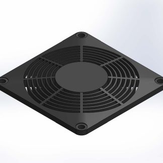 Copertura protettiva ebm-papst in Plastica, 88 x 88mm, ventola da 80mm