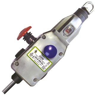 Interruttore a fune IDEM GLS-SS-Ex, cavo da 100m, 2NA, 2NC, montaggio Diritto