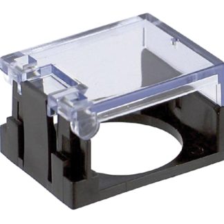 Protezione a scatto Idec per uso con Serie A6 di interruttori miniaturizzati e dispositivi pilota