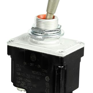 Interruttore a levetta On-Off-(On) DPDT con terminali A vite