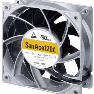 Ventola assiale in c.c. Sanyo Denki San Ace 9LG, 174m³/h, 12 V c.c., 92 x 92 x 38mm