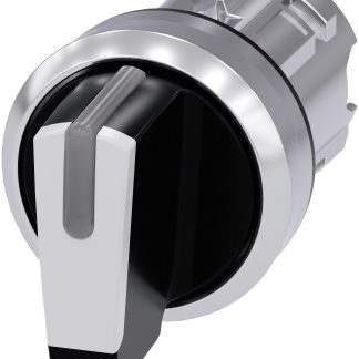 Teste selettori Siemens SIRIUS ACT 3SU10, 3 posizioni, Ø 22mm, Selettore