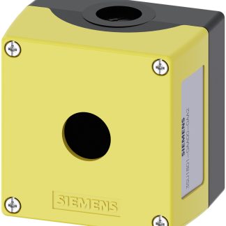 Scatola per pulsante Siemens, 1 foro, Ø 22mm, 85 x 85 x 64mm, , IP66, IP67, IP69(IP69K)