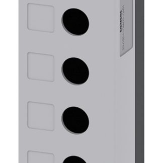 Scatola per pulsante Siemens, 4 fori, Ø 22mm, 85 x 199 x 64mm