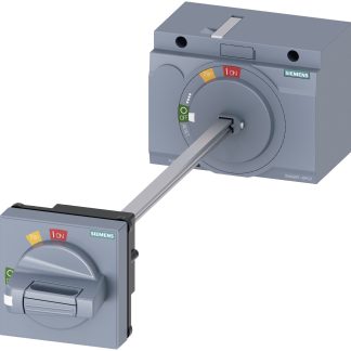 Kit meccanismo per maniglie Siemens 3VA9267-0FK21, Grigio, 105mm, IP65, per 3VA2 100/160/250