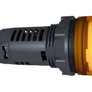 Luce pilota completa XB5EVG5, LED universale, foro 22mm, Montaggio a pannello, IP66