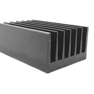 Dissipatore RS PRO 100 x 66 x 40mm, 0.69°C/W