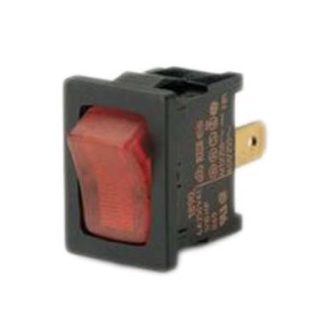 Interruttore a bilanciere Marquardt, SPST, On-Off Illuminato, Rosso