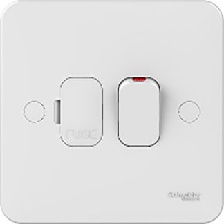 Presa con fusibile Schneider Electric, 13A, 2 moduli, 2 poli, fusibile BS 1363
