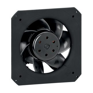 Ventola assiale in c.c. ebm-papst, 1475m³/h, 48 V c.c., 225 x 225 x 89mm