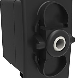 Interruttore a bilanciere Carling Technologies, DPST, On-Off-On, Nero