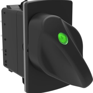 Commutatore rotante RV11B2CJDC-K4C 2 vie, 24V IP67