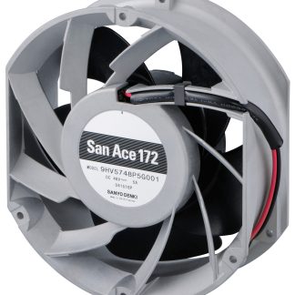 Ventola assiale in c.c. Sanyo Denki San Ace 9HV, 738m³/h, 24 V c.c., 172 x 150 x 51mm