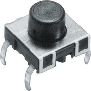 Interruttore tattile Schurter, SPST, 11.40 x 11.40 x 4.8mm
