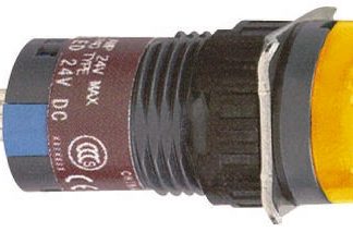 Spia XB6EAV4BP, LED, foro 16mm, Montaggio a pannello, IP65