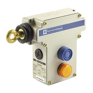 Interruttore a fune Telemecanique Sensors XY2-CE, cavo da 50m, 2NA, 2NC, montaggio Lato sinistro