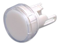 Lente pulsante Rotonda Omron A3CT-500W, colore Bianco