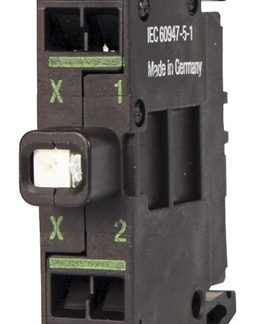 Blocco contatti luminoso Eaton, 85 → 264 V c.a., terminali a Morsetto a gabbia, LED Bianco
