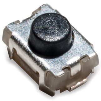 Interruttore tattile C & K, SPST, 3.9 x 2.9mm, L. attuatore 2 (Dia.)mm, Montaggio superficiale