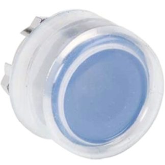Attuatore pulsante tipo Ritorno a molla ZB4BP6 Schneider Electric serie Harmony XB4, Blu