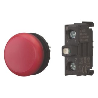 Indicatore 168779 M22-L-R-LEDC230-BVP, foro 22.5mm, , IP66, IP69K