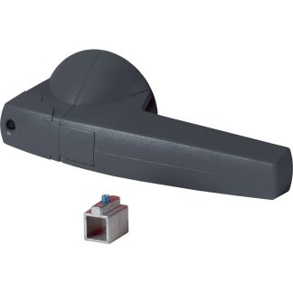 Manopola rotante Eaton 1818203 K4AG, Grigio, 249mm