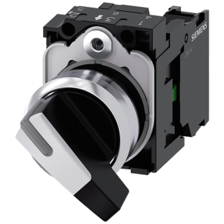 Interruttore a levetta Siemens 3SU1150-2CF60-1BA0 a 2 posizioni , diam. foro 32.3mm