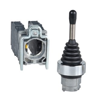 Interruttore joystick Schneider Electric XD4PA14 Stabile, tenuta IP66, assi 4
