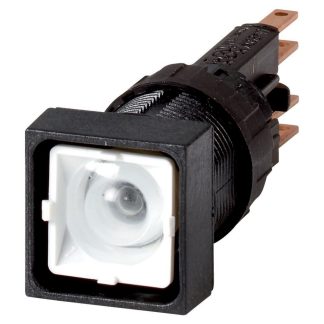 Indicatore 051741 Q18LX/WB, LED, foro 16mm, Montaggio a pannello, IP65 Serie Moeller RMQ16