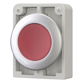 Interruttore luce a pulsante Eaton, Stabile, luminoso, IP67, IP69K Montaggio a filo