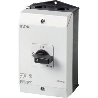 Interruttore di isolamento Eaton 263976 T3-4-8344/I2-NA, 4P, 32A, montaggio su superficie, IP65