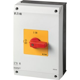 Interruttore di isolamento Eaton 255899 P3-63/I4-RT-NA, 3P, 63A, montaggio su superficie, IP65