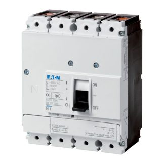 Sezionatore con interruttore Eaton 281254 N1-4-160, corrente max 160A, 4